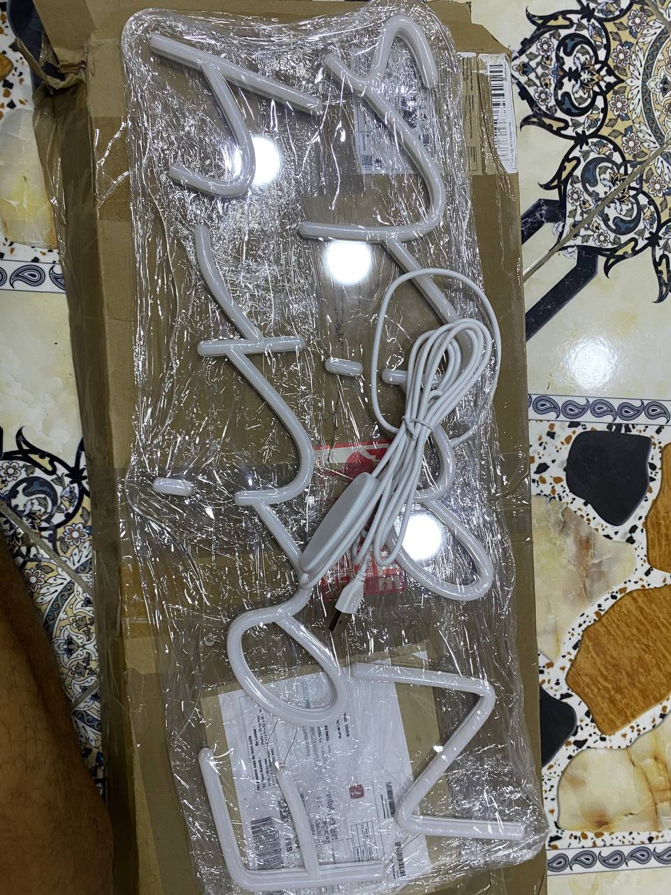 ديكور الإضاءة