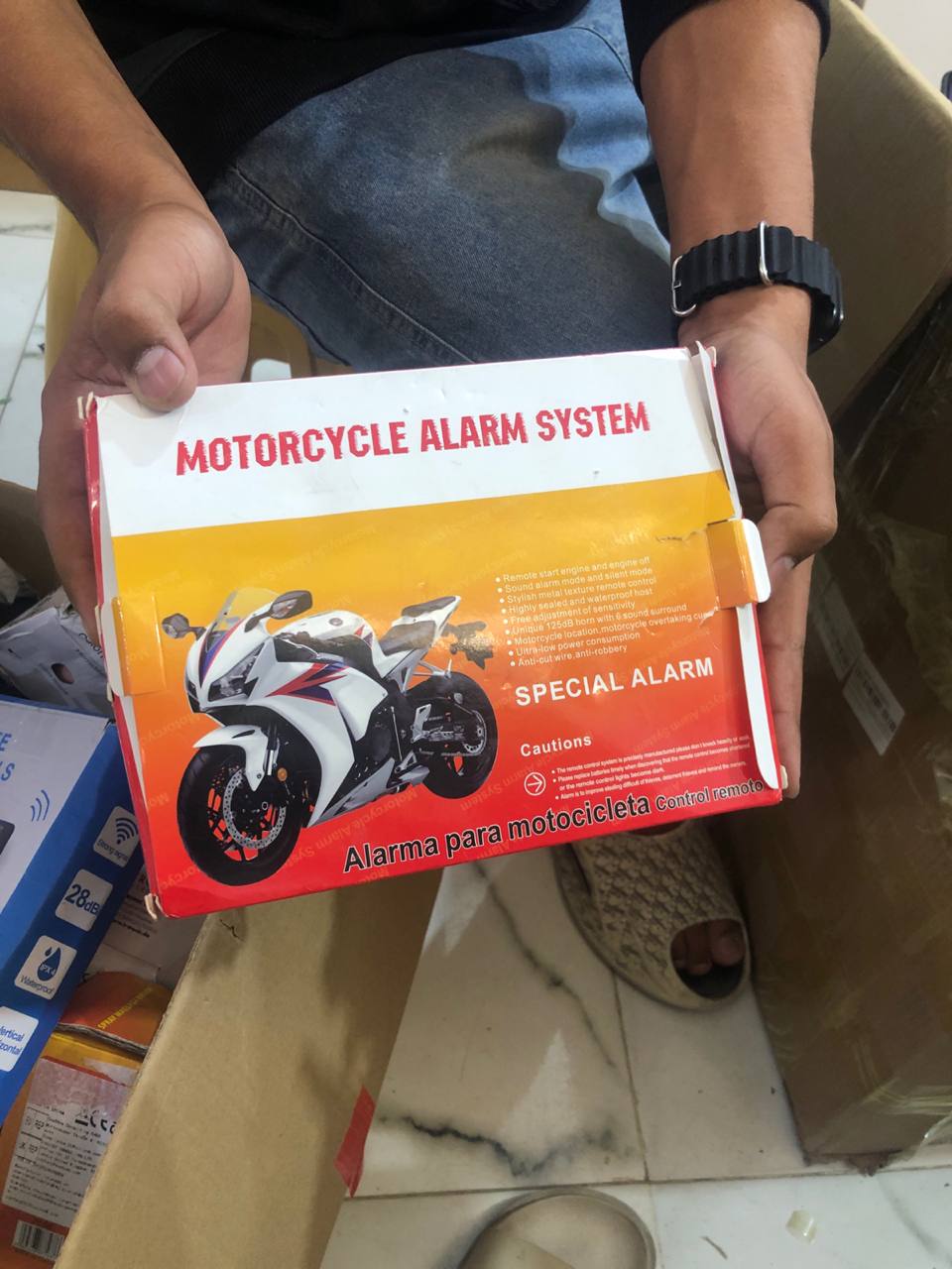أنظمة أمان الدراجات النارية
