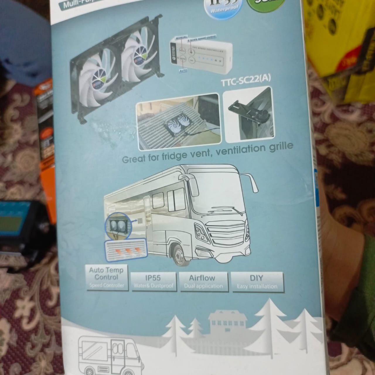 إلكترونيات تهوية وتبريد