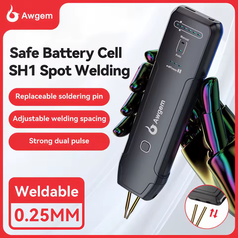 أداة لحام بطاريات