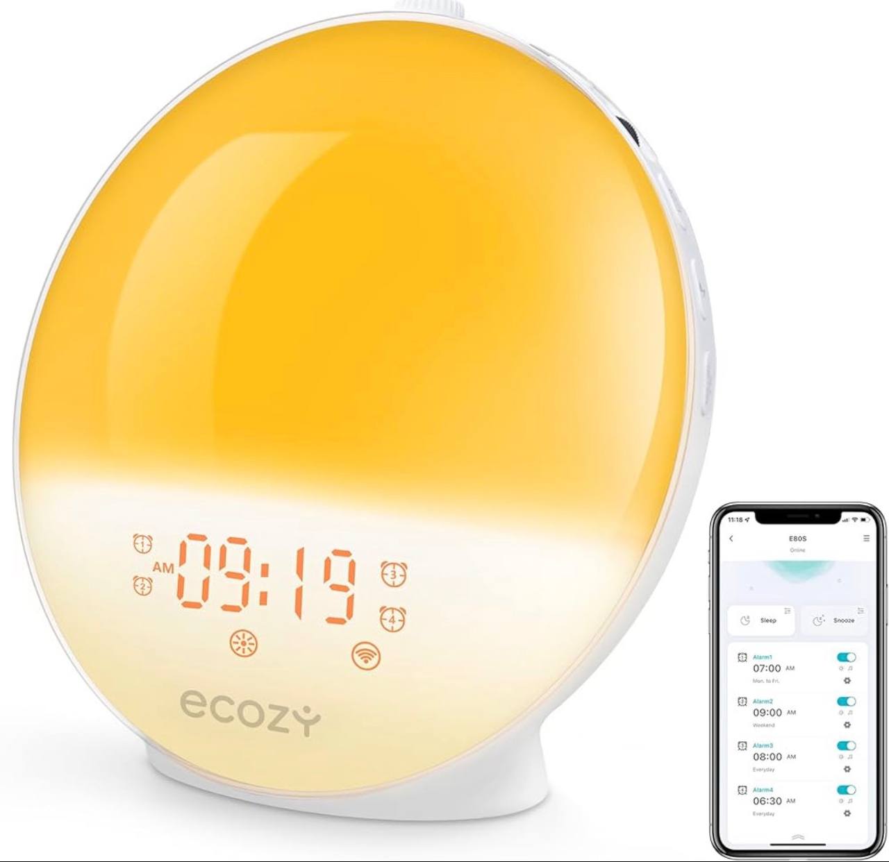 إضاءة ذكية ومنبهات