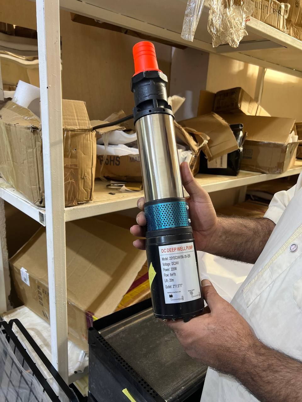 معدات ضخ المياه