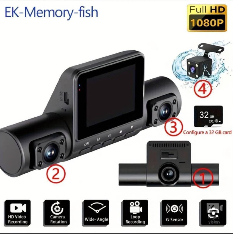 إلكترونيات السيارات / كاميرات المراقبة أثناء القيادة