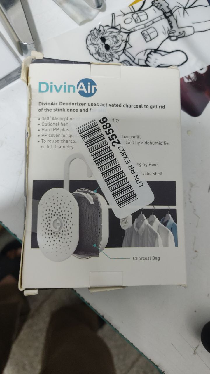 منقي هواء محمول / مزيل رائحة