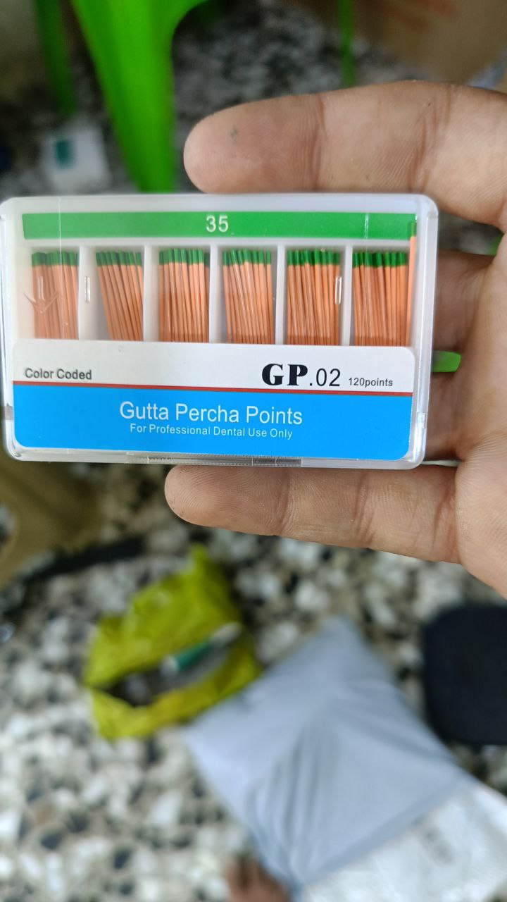 طب الأسنان - مستلزمات الحشو الجذري